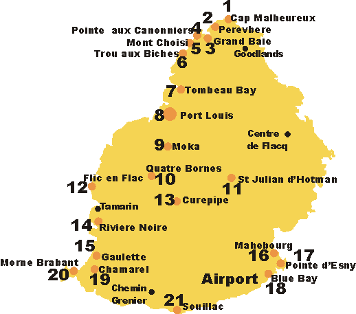 Mauritius Restaurants