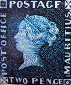 Blaue Mauritius